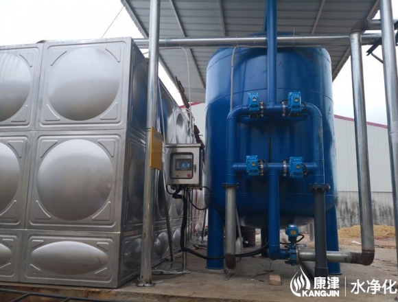 壓力式一體式凈水器，石英砂過濾器 全自動壓力式凈水器